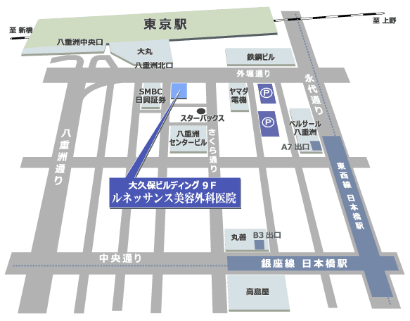 東京院のマップ