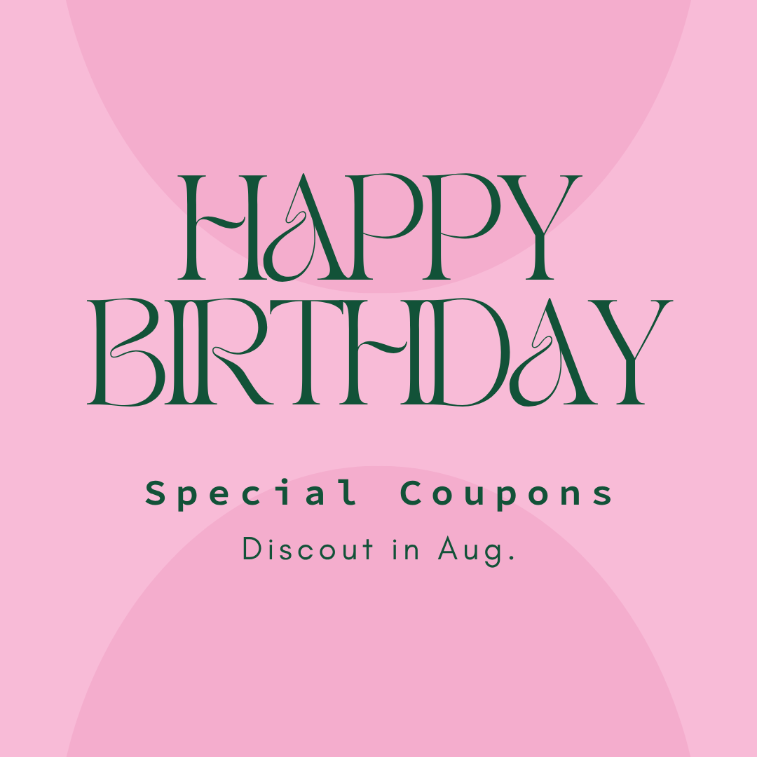 🎂8月バースデークーポン🎟