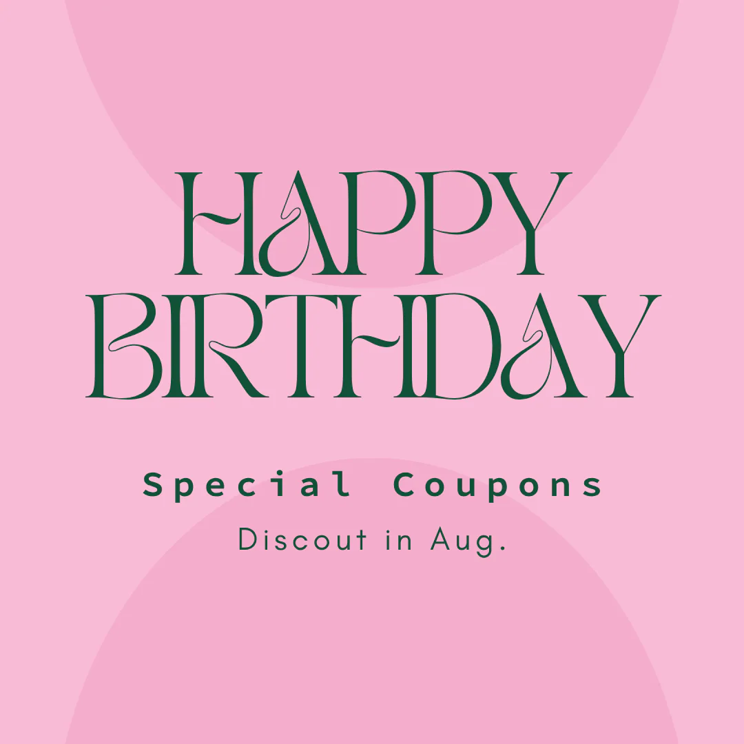 🎂8月バースデークーポン🎟